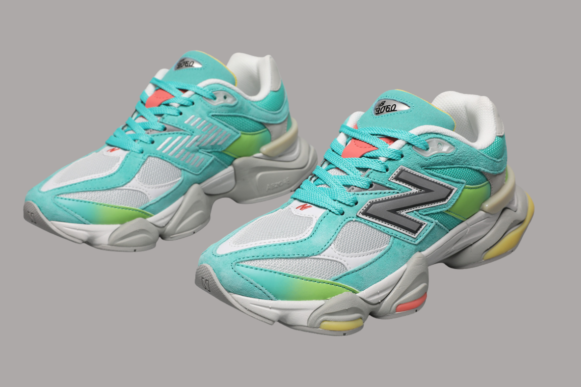 New Balance 9060 Unisex Sneakers Cyan Burst