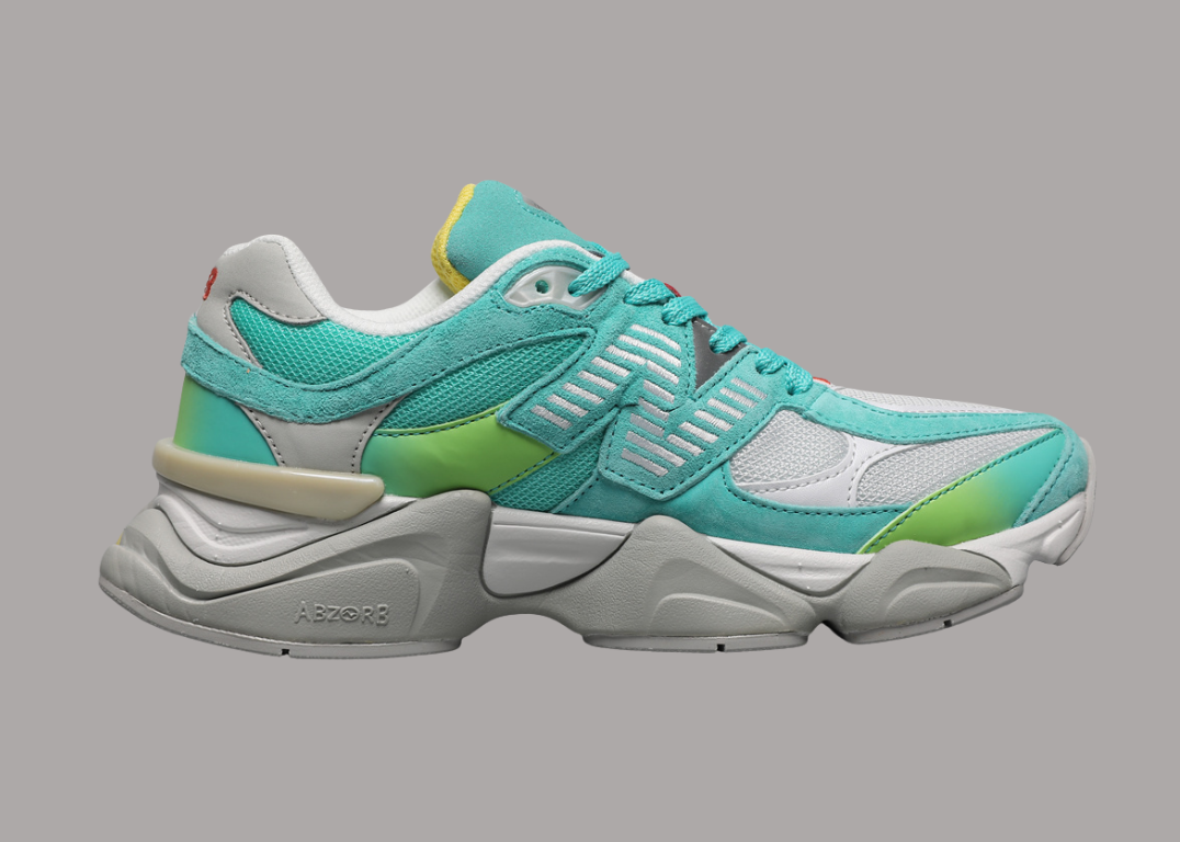 New Balance 9060 Unisex Sneakers Cyan Burst