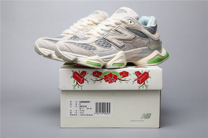 New Balance 9060 Unisex Sneakers Beige Green