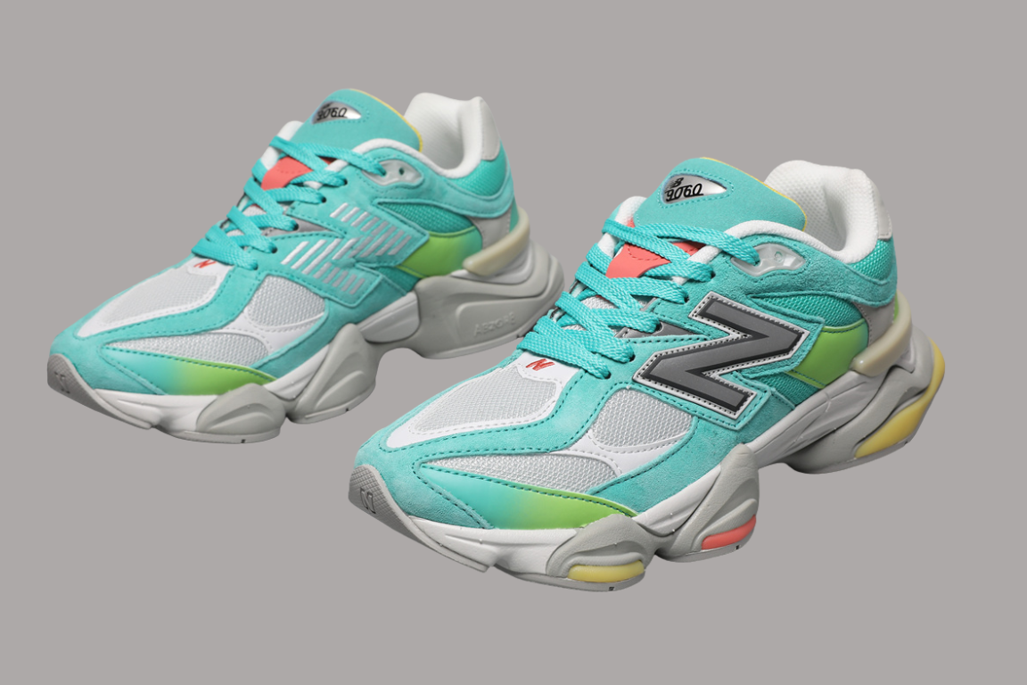 New Balance 9060 Unisex Sneakers Cyan Burst