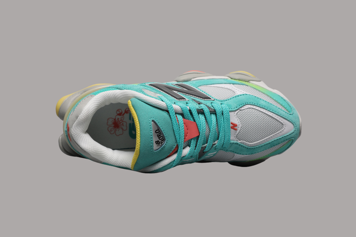 New Balance 9060 Unisex Sneakers Cyan Burst