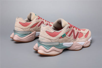 New Balance 9060 Unisex Sneakers Beige Pink