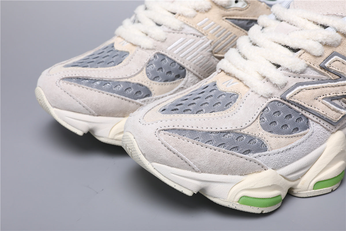 New Balance 9060 Unisex Sneakers Beige Green