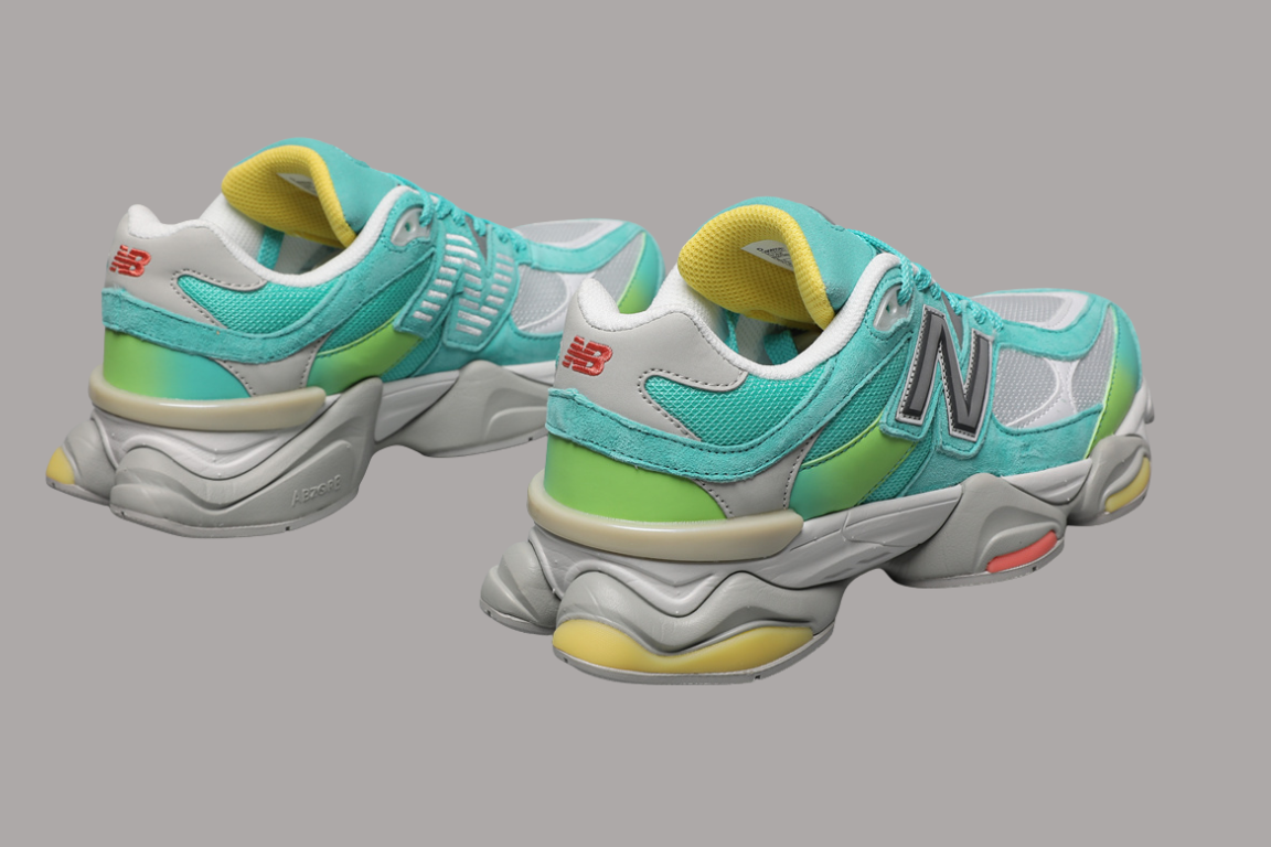 New Balance 9060 Unisex Sneakers Cyan Burst