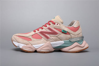 New Balance 9060 Unisex Sneakers Beige Pink