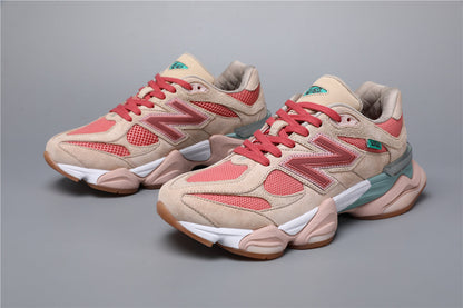 New Balance 9060 Unisex Sneakers Beige Pink