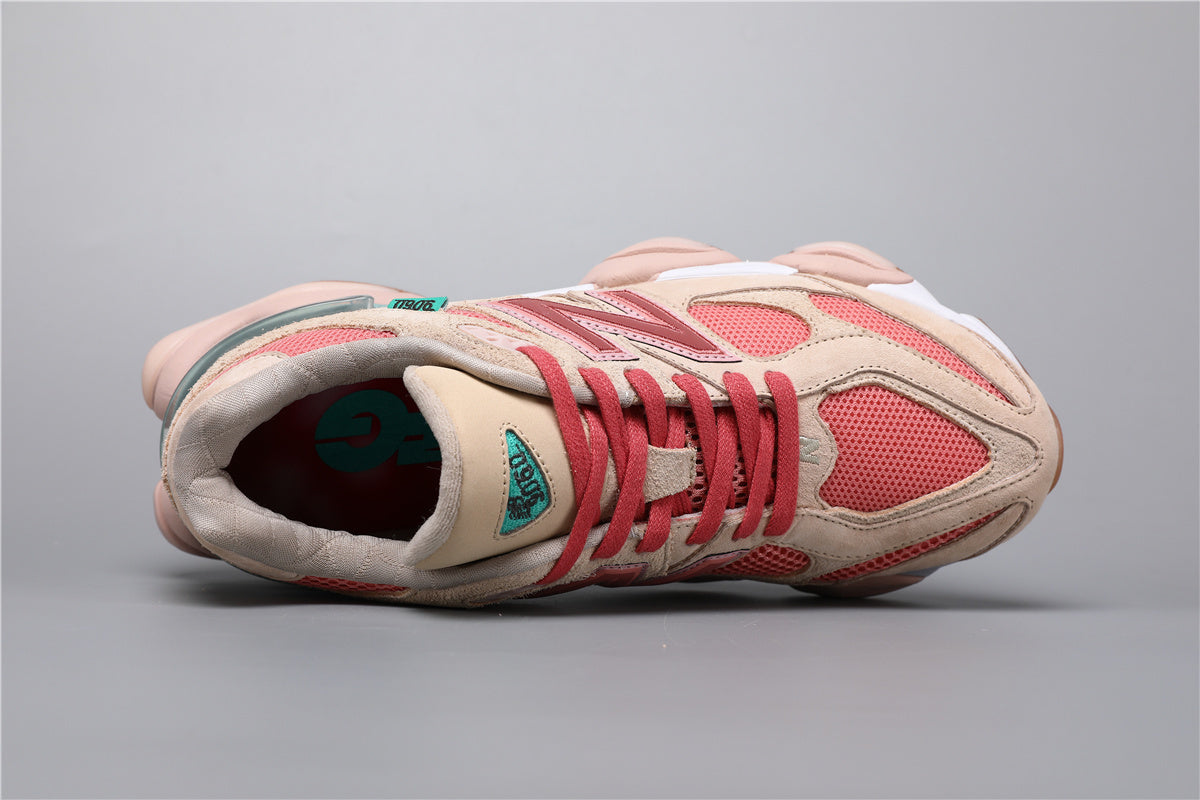 New Balance 9060 Unisex Sneakers Beige Pink
